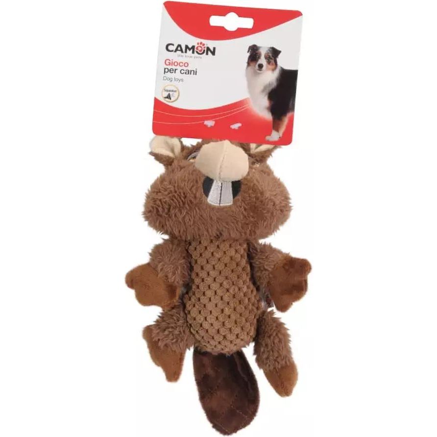 Игрушка для собак Camon Животные, с пищалкой, 20 см, в ассортименте (AH4122) - фото 2