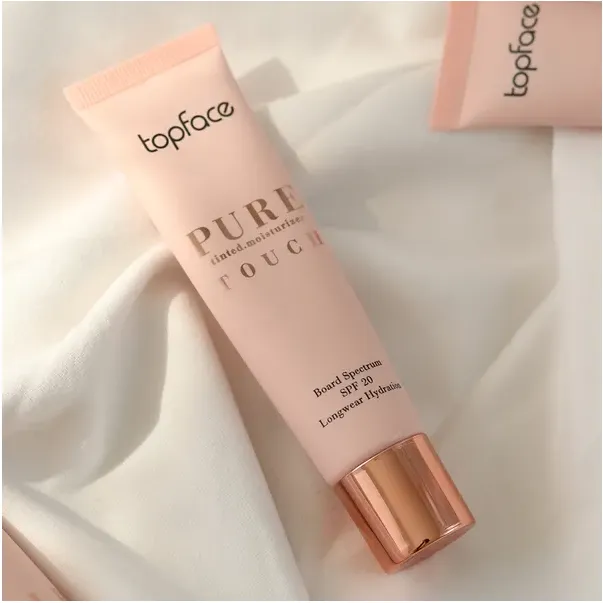 Тональный крем TopFace Pure Touch Tinted Moisturizer PT566 тон 002, 30 мл - фото 5