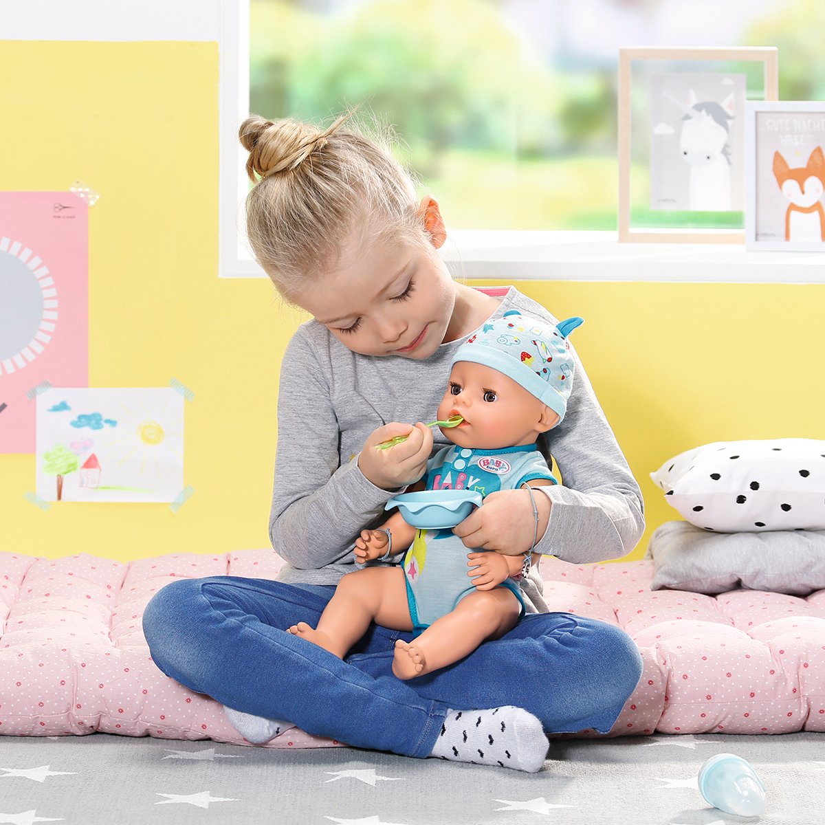 Лялька Baby Born Ніжні обійми Чарівний Малюк, з аксесуарами, 43 см (824375) - фото 4