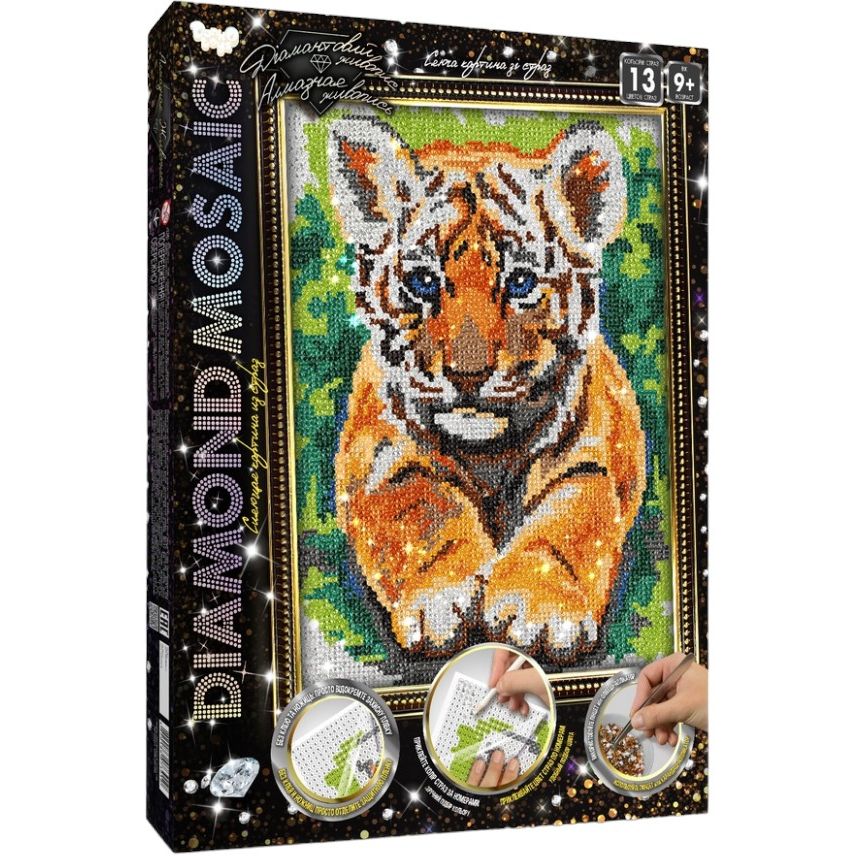 Набір креативної творчості Danko Toys Diamond Mosaic DM-03 DM-03-10 - фото 1