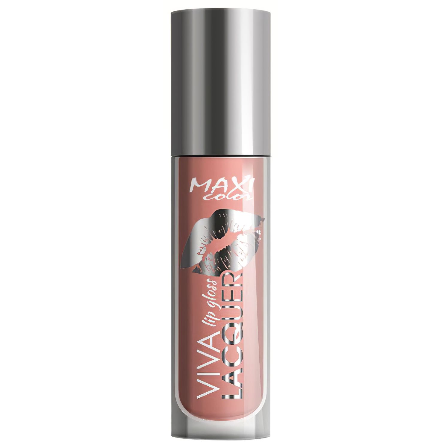 Жидкая глянцевая помада Maxi Color Viva Lacquer Lip Gloss тон 08, 5 г - фото 1