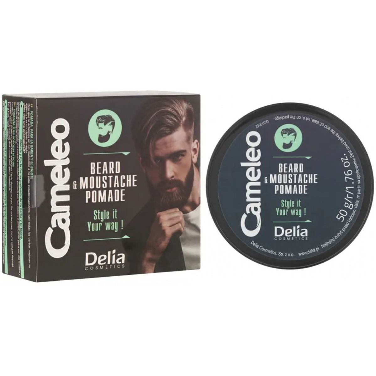 Помада для бороды Delia Cameleo Men Beard 50 г - фото 2