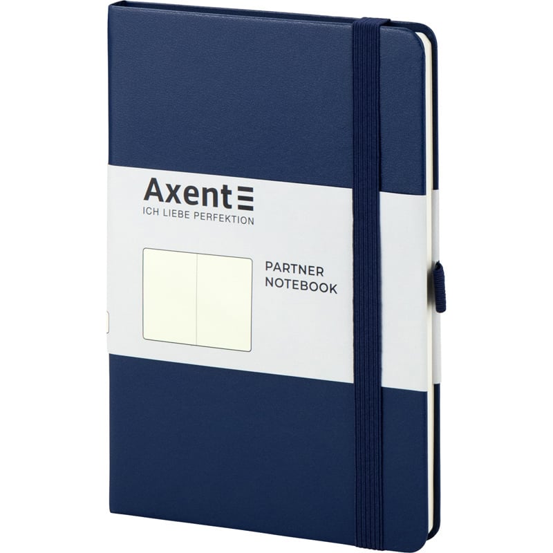 Книга записная Axent Partner A5- без линовки 96 листов темно-синяя (8307-02-A) - фото 2