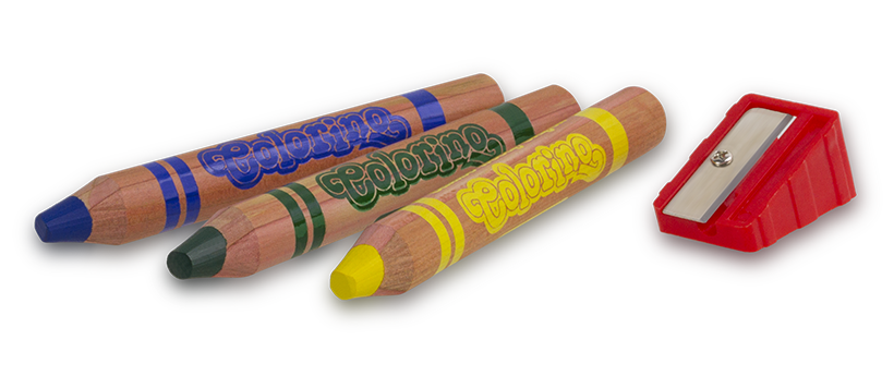 Олівці кольорові Colorino Jumbo, з точилкою, 6 кольорів, 6 шт. (33121PTR) - фото 2