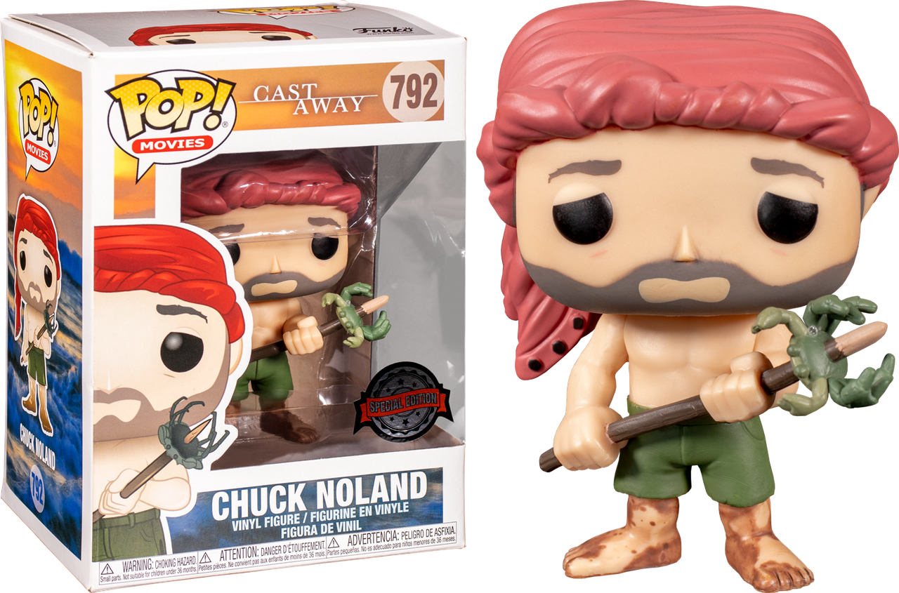 Фігурка Funko Pop Фанко Поп Ізгой Чак Ноланд Cast Away Chuck Noland Target Exclusive 10 см Movies CA CN 792 - фото 2