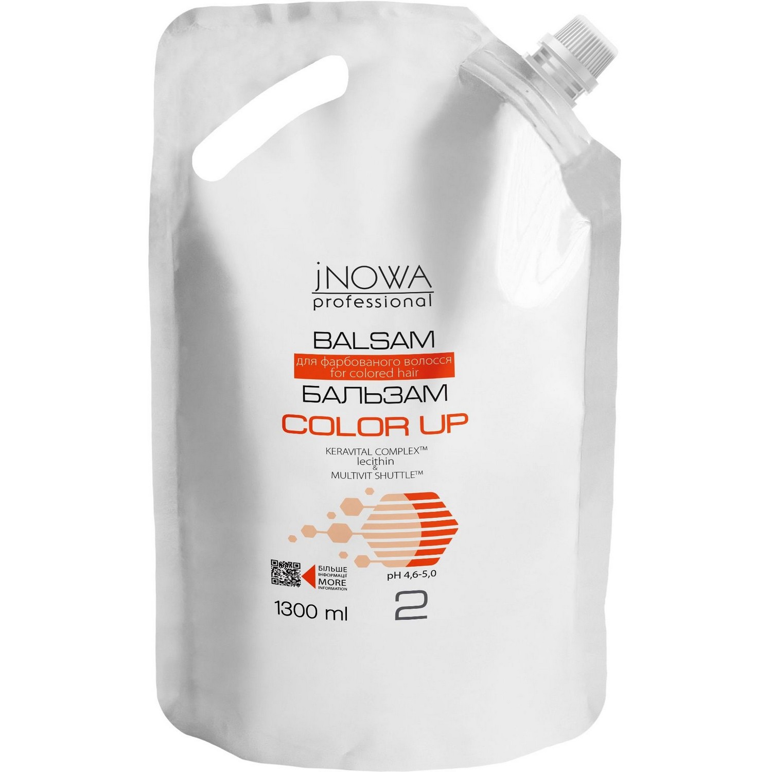 Бальзам jNOWA Professional Salon Care Color Up, 1300 мл - фото 1