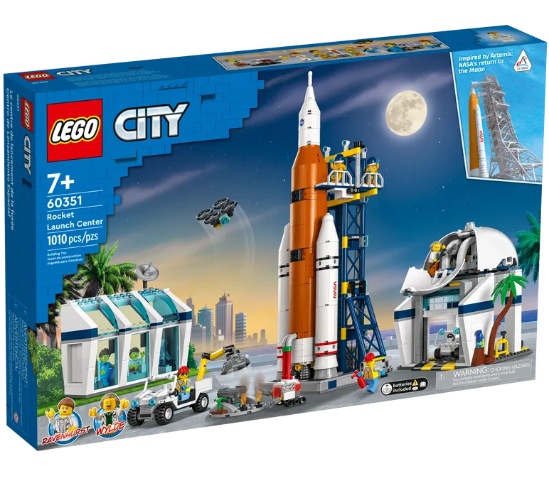 Конструктор LEGO City Космодром, 1010 деталей (60351) - фото 2