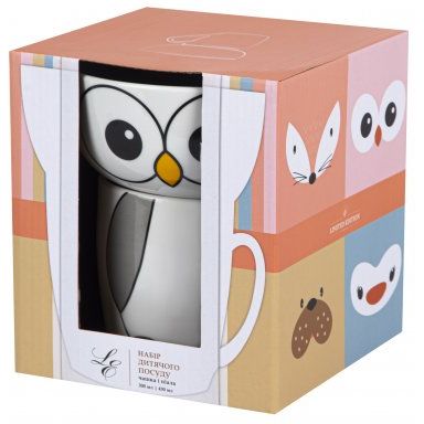 Набір дитячого посуду Limited Edition Happy Owl, різнокольоровий (YF6014) - фото 6