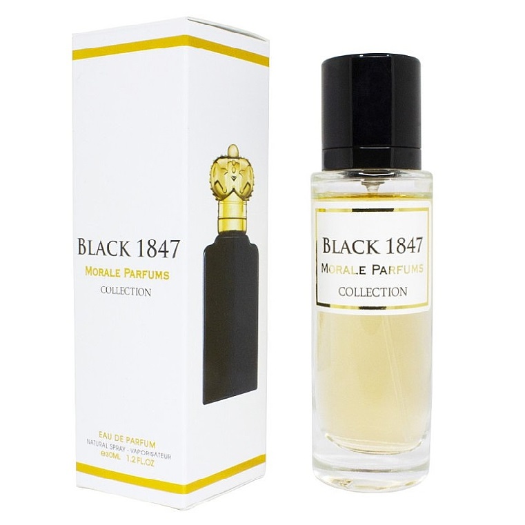 Парфюмированная вода Morale Parfums Black 1847, 30 мл - фото 1