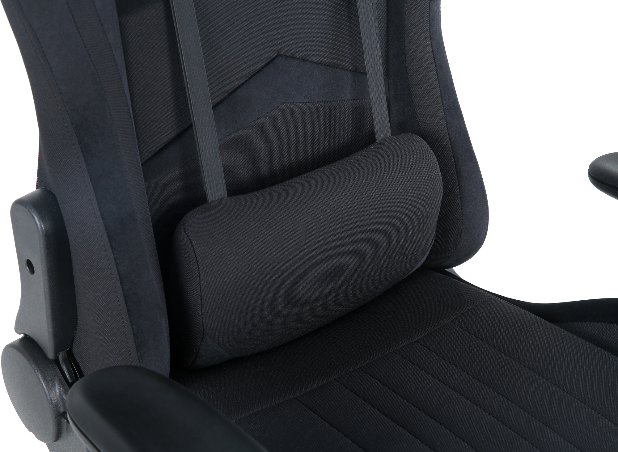 Геймерское кресло GT Racer черное (X-2534-F Fabric Black) - фото 9