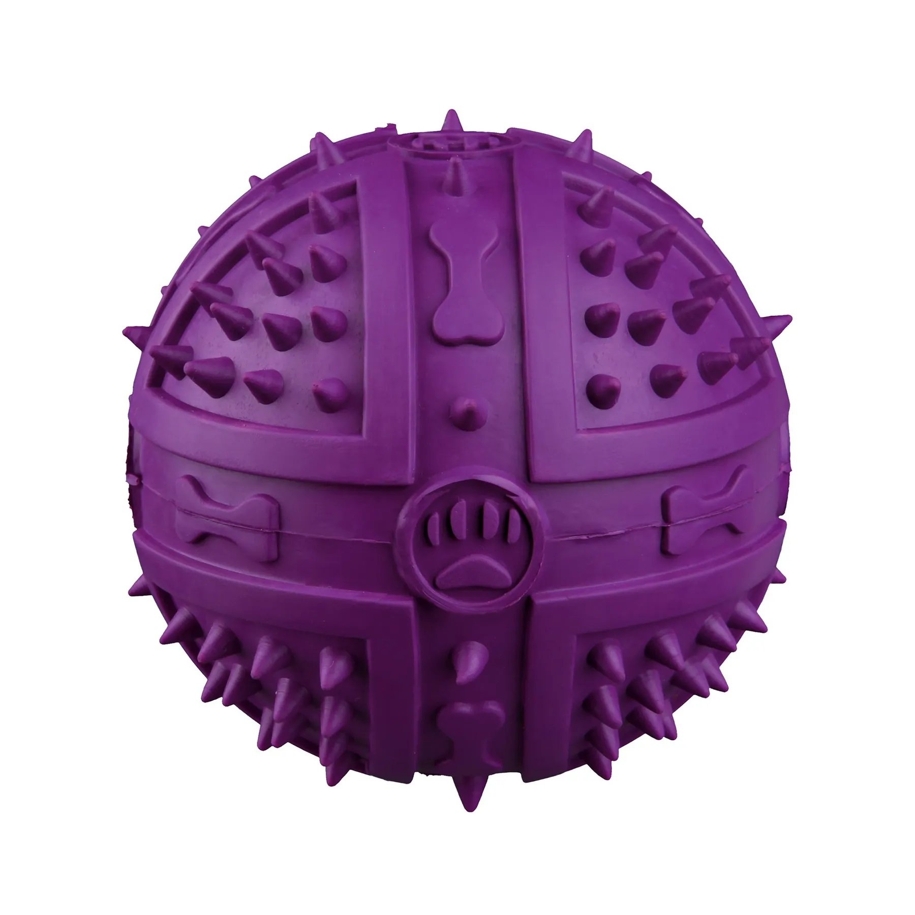 Игрушка для собак Trixie Мяч, с пищалкой, 9 см, в ассортименте (34842) - фото 3
