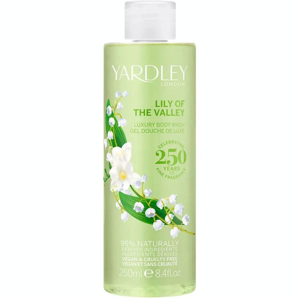 Гель для душа Yardley London Lily of the Valley Luxury Body Wash, 250 мл - фото 1