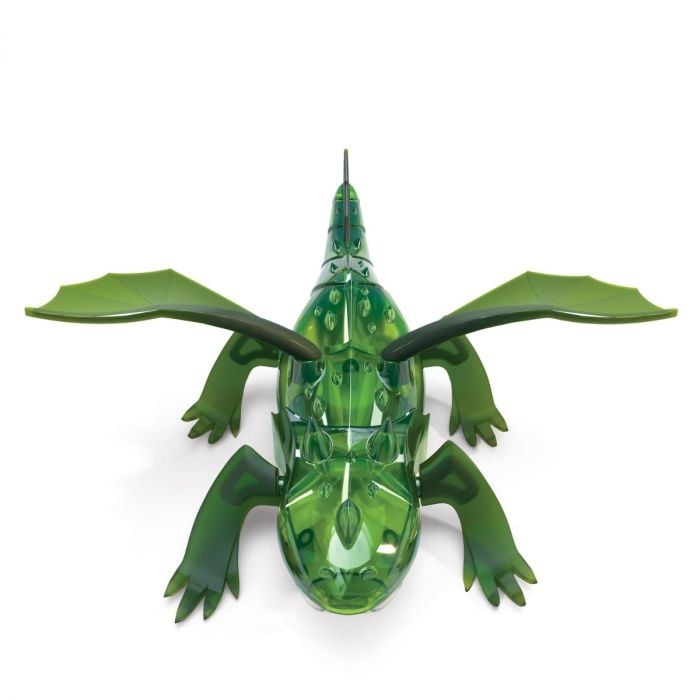Нано-робот Hexbug Dragon Single на ИК-управлении, зеленый (409-6847_green) - фото 1