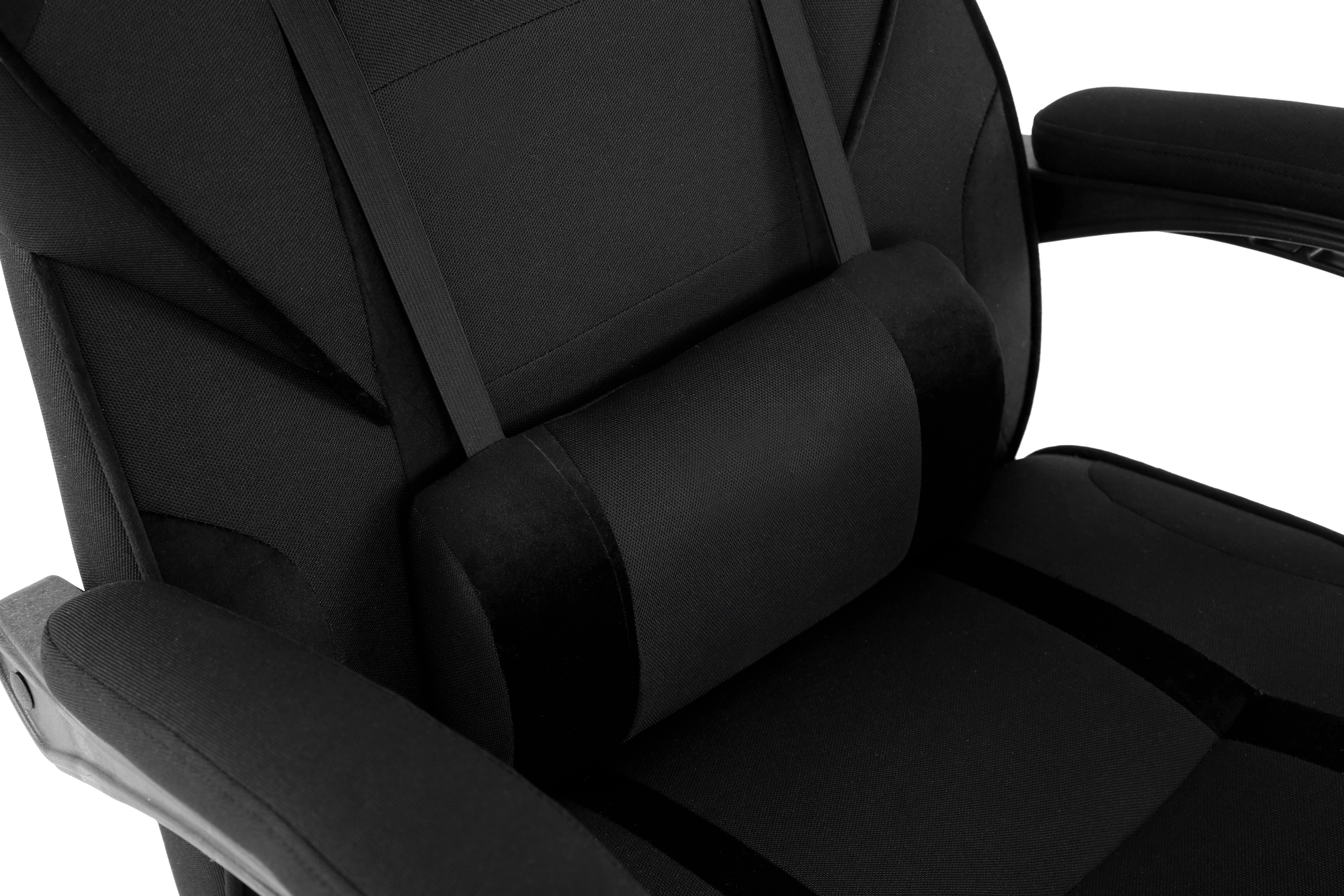 Геймерське крісло GT Racer чорне (X-2749-1 Fabric Black Suede) - фото 11