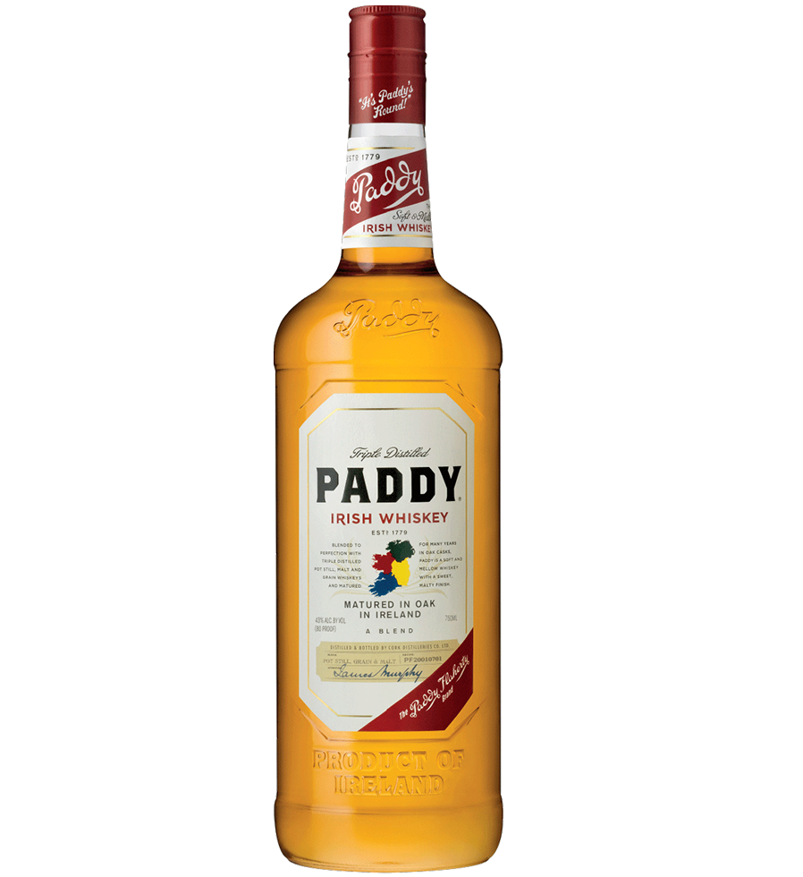 Виски Paddy Irish Whiskey, 40%, 1 л (736503) - фото 1