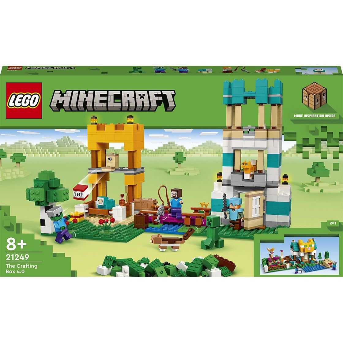 Конструктор LEGO Minecraft Скриня для творчості 4.0, 605 деталей (21249) - фото 1