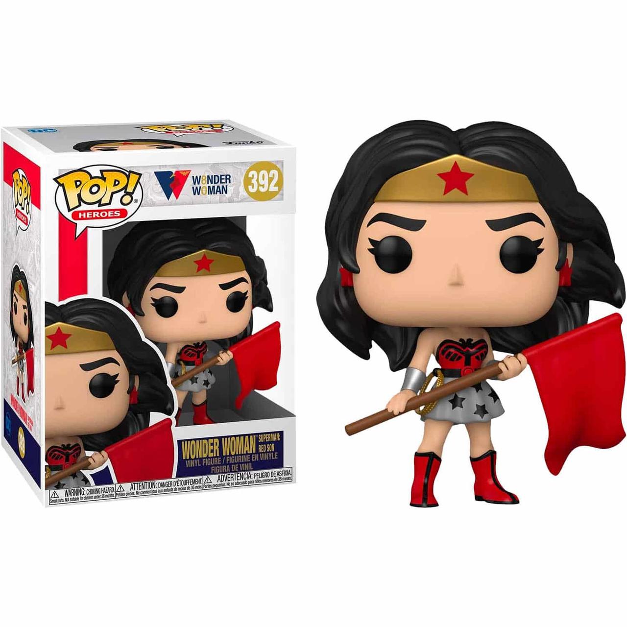 Фигурка Funko Pop Фанко Поп Чудо-женщина Wonder Woman 10 см WW 392 - фото 2