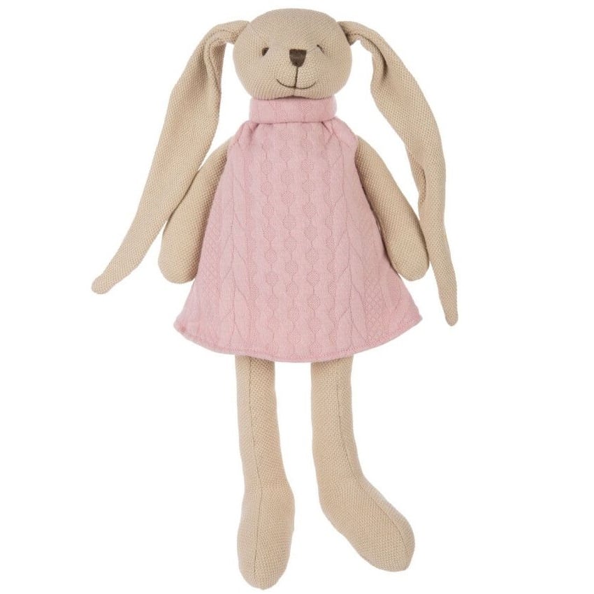 Мягкая игрушка Canpol babies Кролик, розовый (80/200_pin) - фото 1
