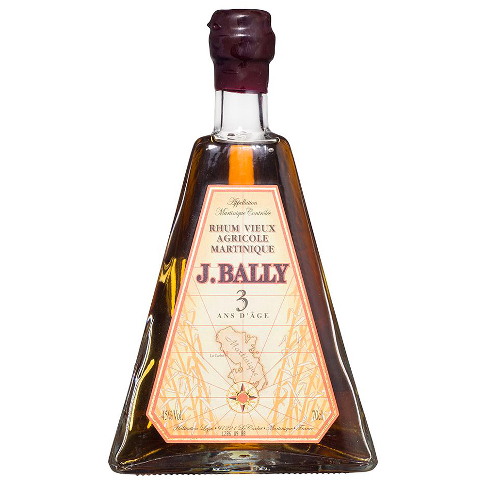 Ром J.Bally Vieux Agricole Martinique 3 yo 45% 0.7 л - фото 1