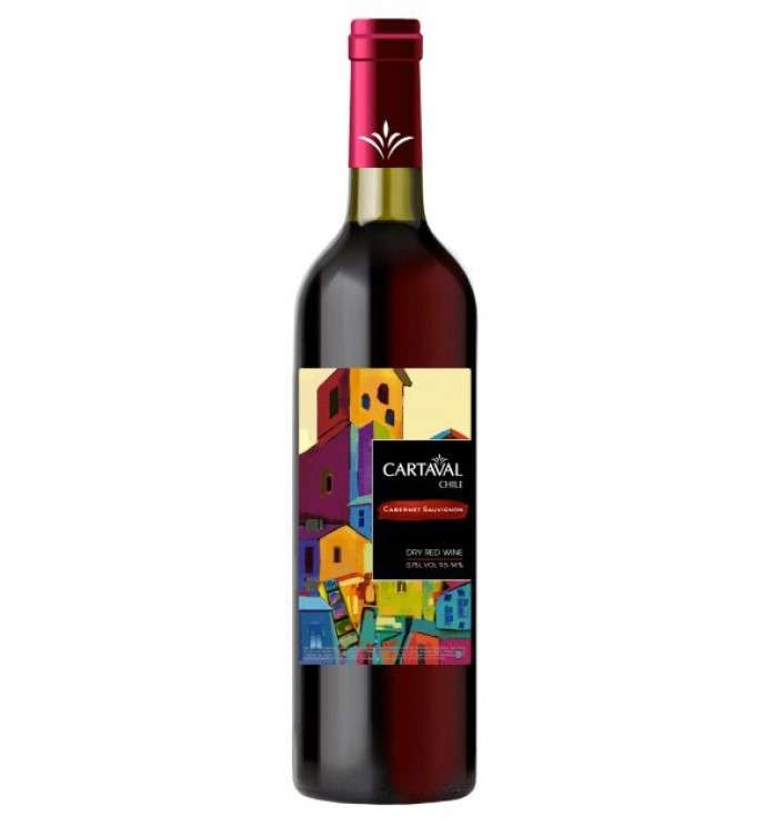 Вино Cartaval Cabernet Sauvignon, 12%, 0,75 л - фото 1