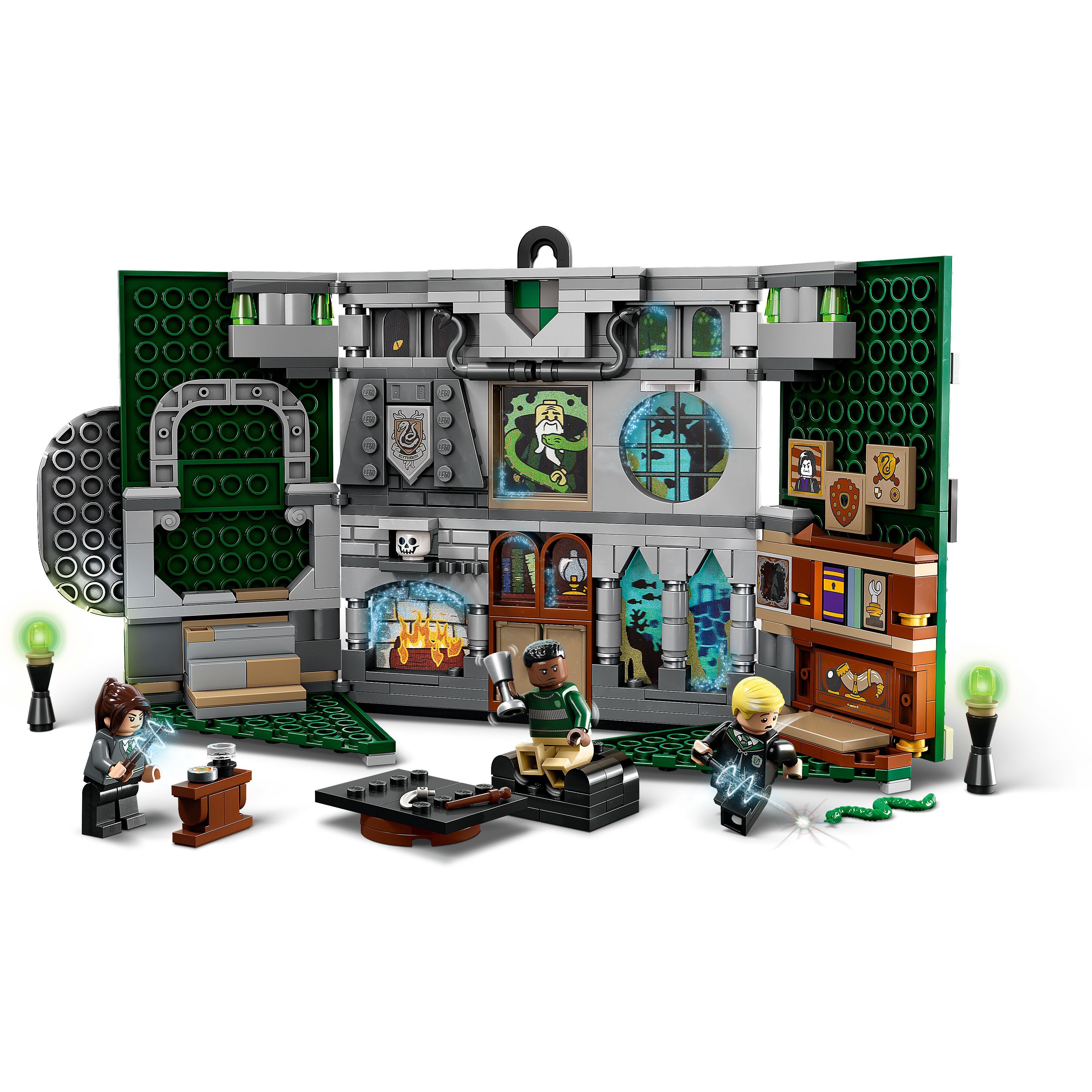 Конструктор LEGO Harry Potter Флаг общежития Слизерин, 349 деталей (76410) - фото 8