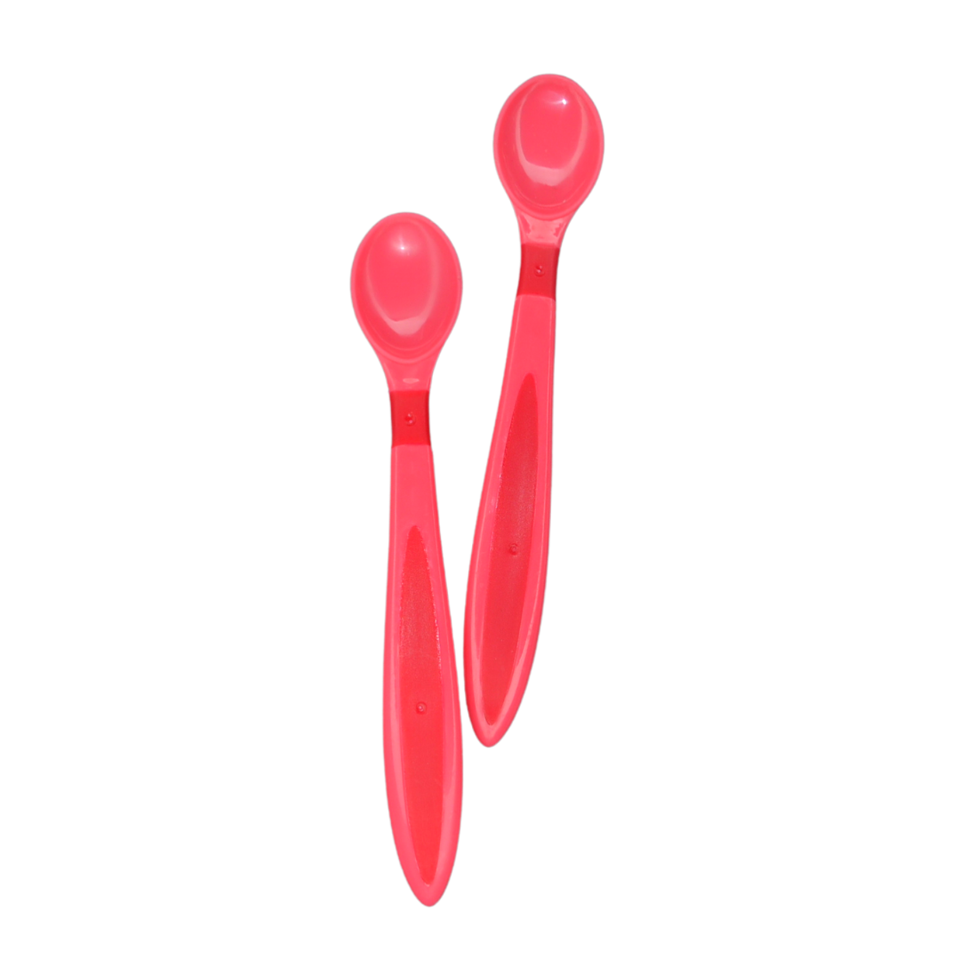 Ложки для кормления Курносики, с длинной ручкой, 2 шт., розовый (7060 рож) - фото 1