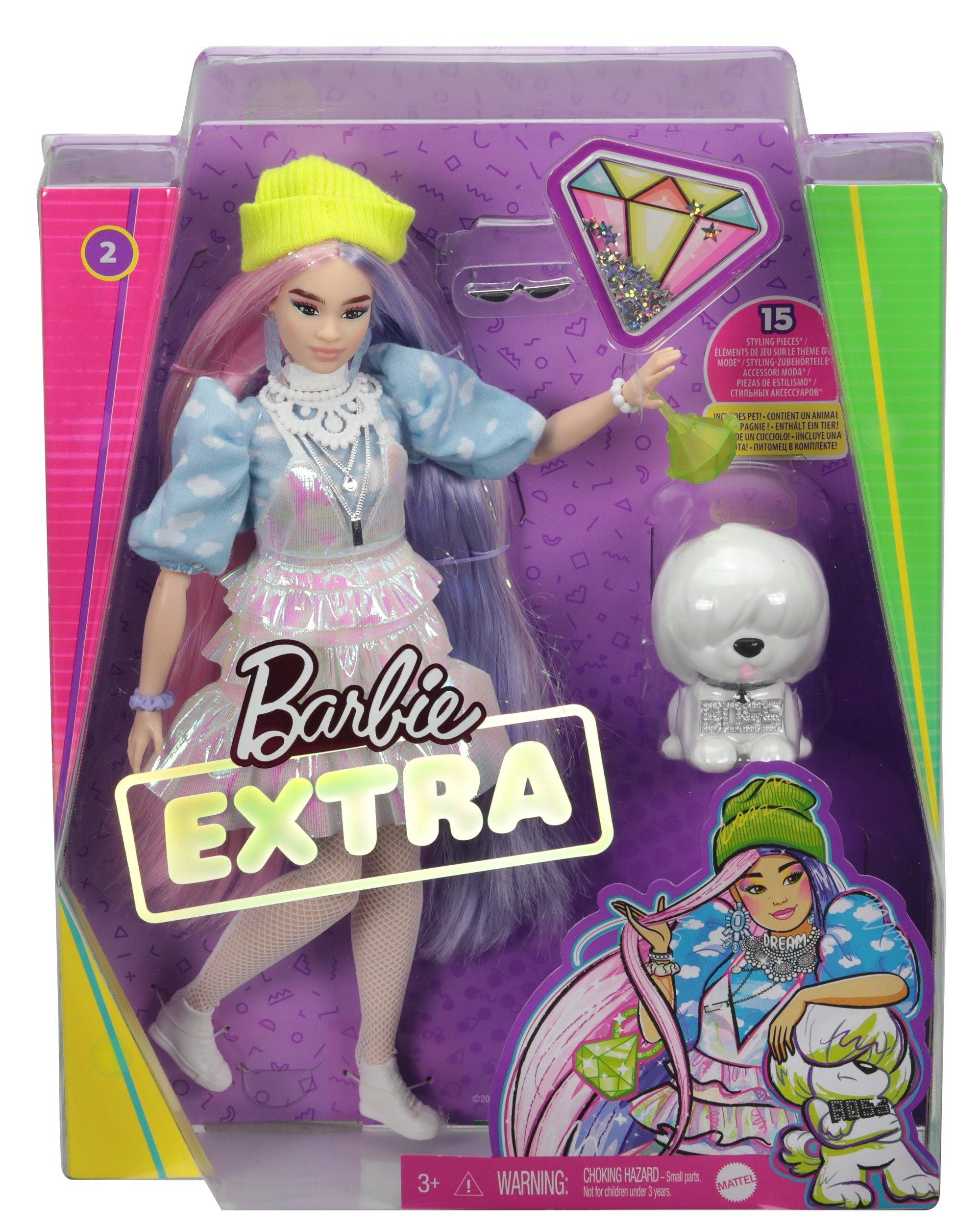 Лялька Barbie Екстра У cалатовій шапочці GVR05 - фото 6