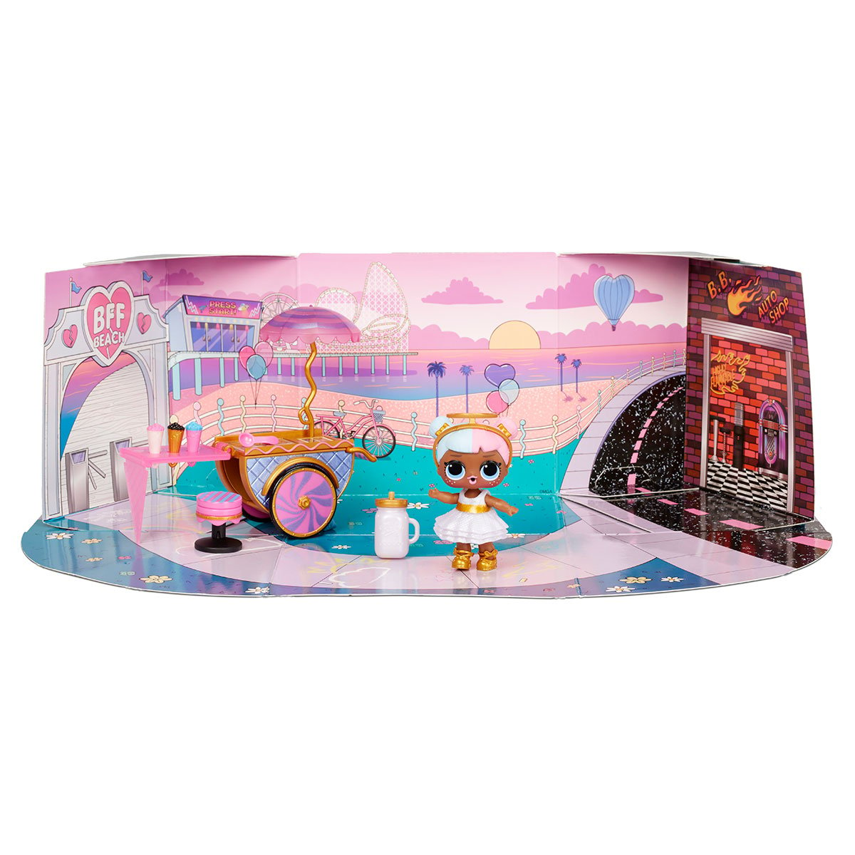 Ігровий набір з лялькою L.O.L. Surprise Furniture Леді-Цукор, з аксесуарами (572626) - фото 1