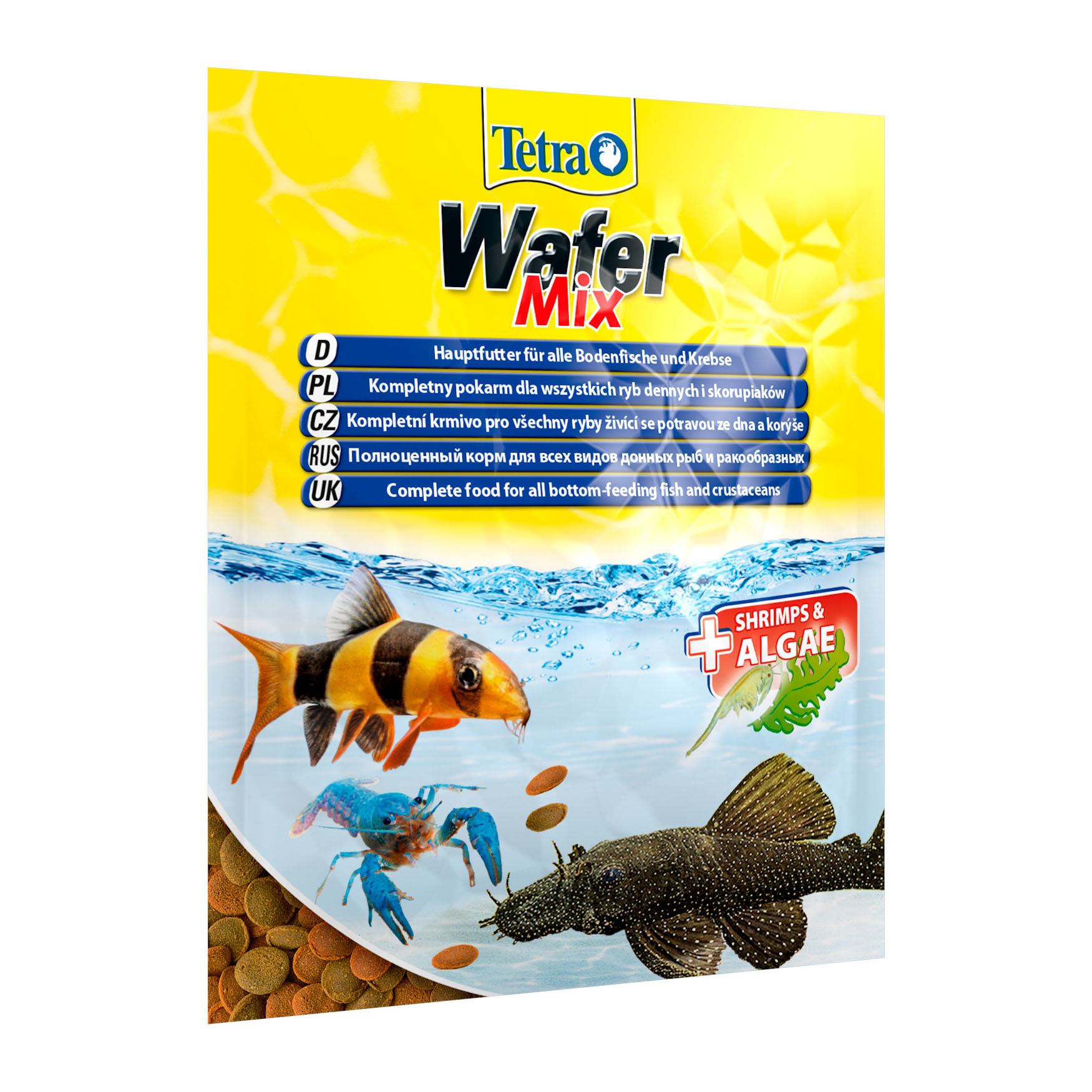 Корм Tetra Wafer Mix Таблетки для аквариумных донных рыб, 15 г (134461) - фото 1