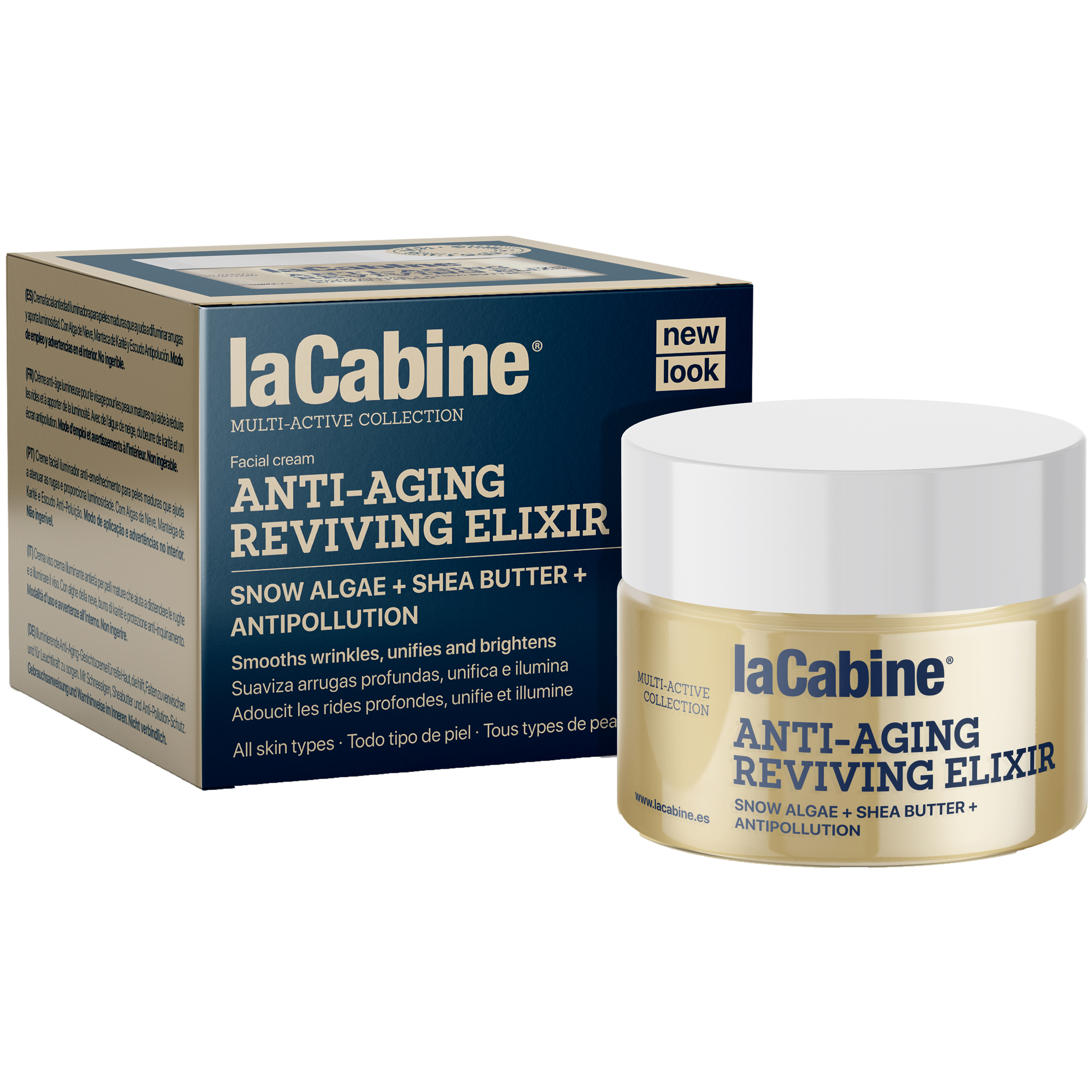 Восстанавливающий антивозрастной крем для лица La Cabine Anti-aging Reviving Elixir 50 мл - фото 1