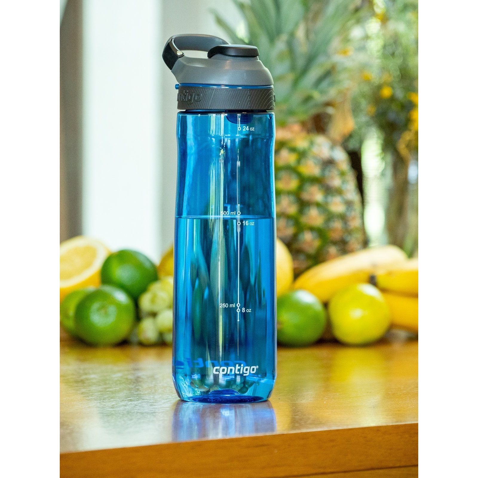 Бутылка для воды Contigo Cortland Monaco/Gray спортивная синяя 0.72 л (2191386) - фото 7