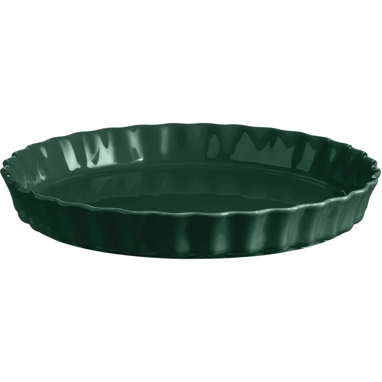 Форма для выпечки Emile Henry Ovenware круглая 29.5 см зеленая (76031) - фото 1