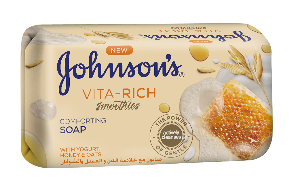 Мило Johnson's Vita-Rich Йогуртовий смузі з медом і вівсом, 125 г - фото 1