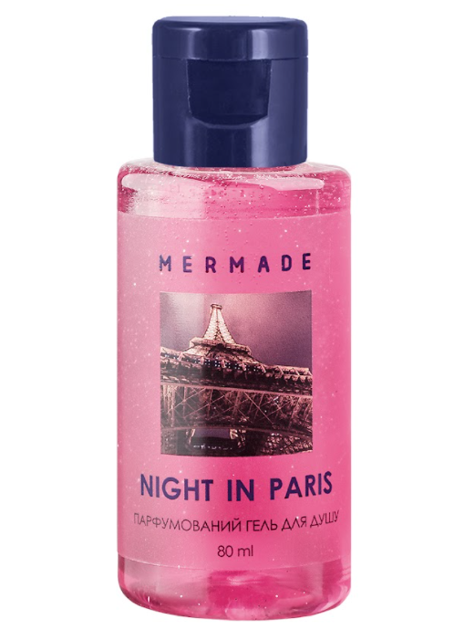 Парфюмированный гель для душу Mermade NightIn Paris, 80 мл (MRG0020) - фото 1