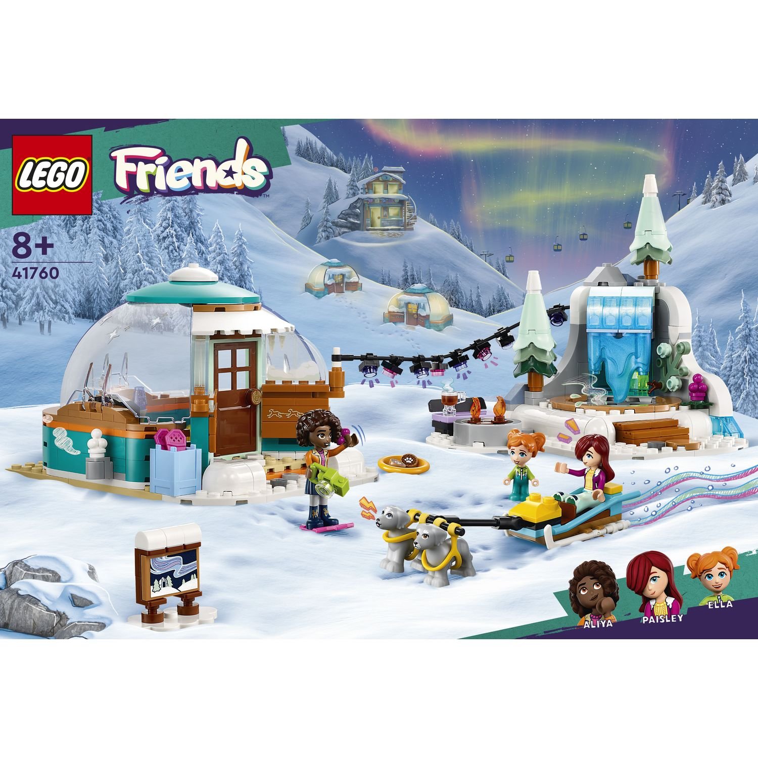 Конструктор LEGO Friends Святкові пригоди в іглу, 491 деталь (41760) - фото 1