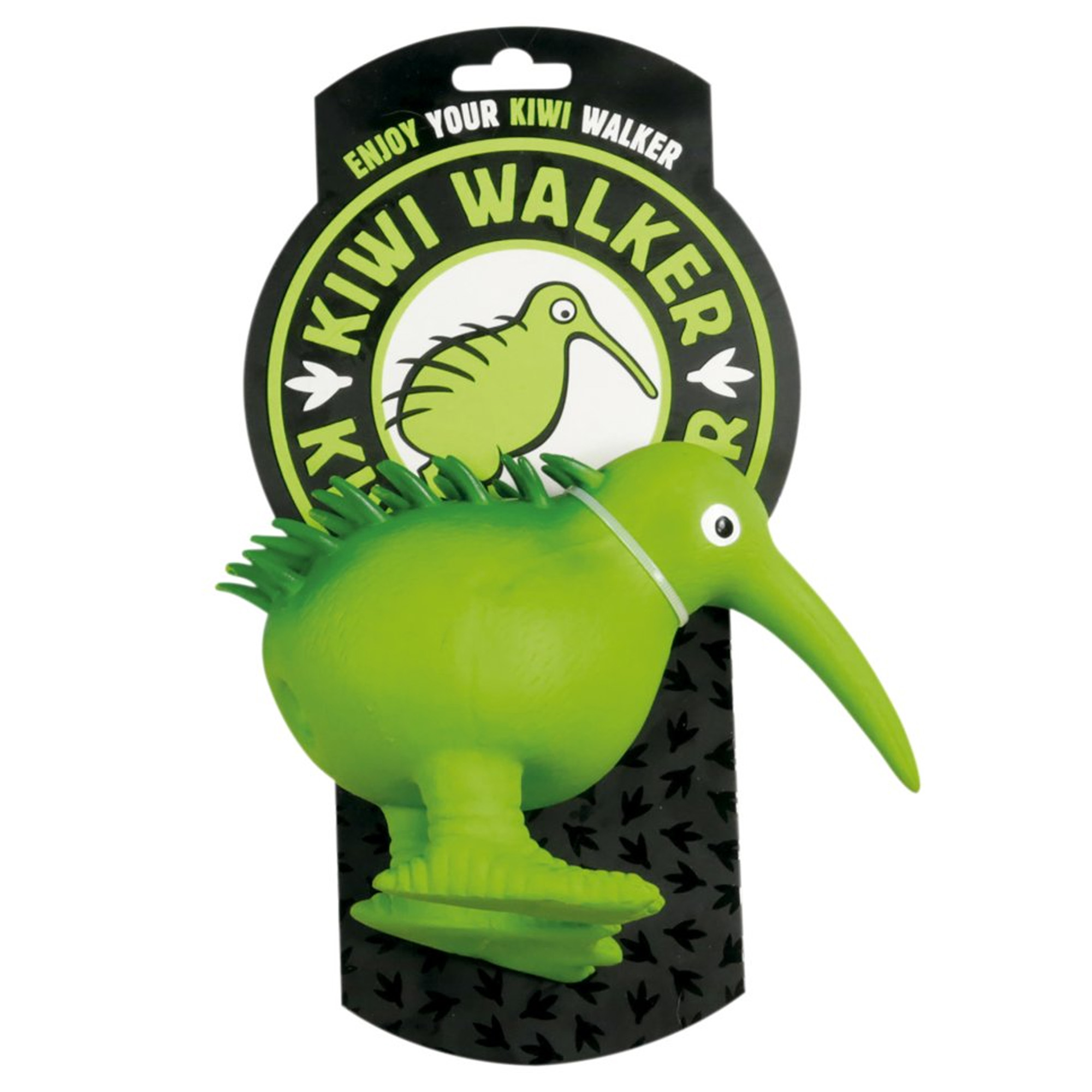 Іграшка для собак Kiwi Walker Птах ківі, зелений, 8,5 см (LTX-012) - фото 2