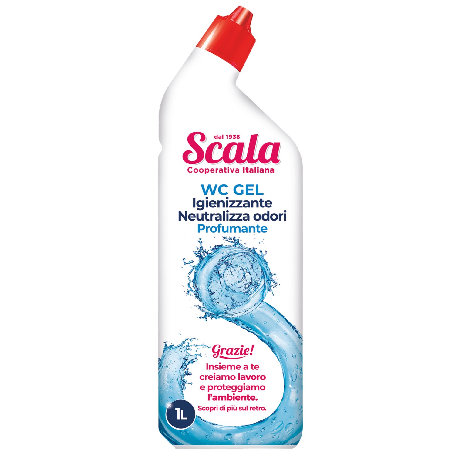 Гель для миття унітаза Scala WC Gel Profumanto 1 л - фото 1