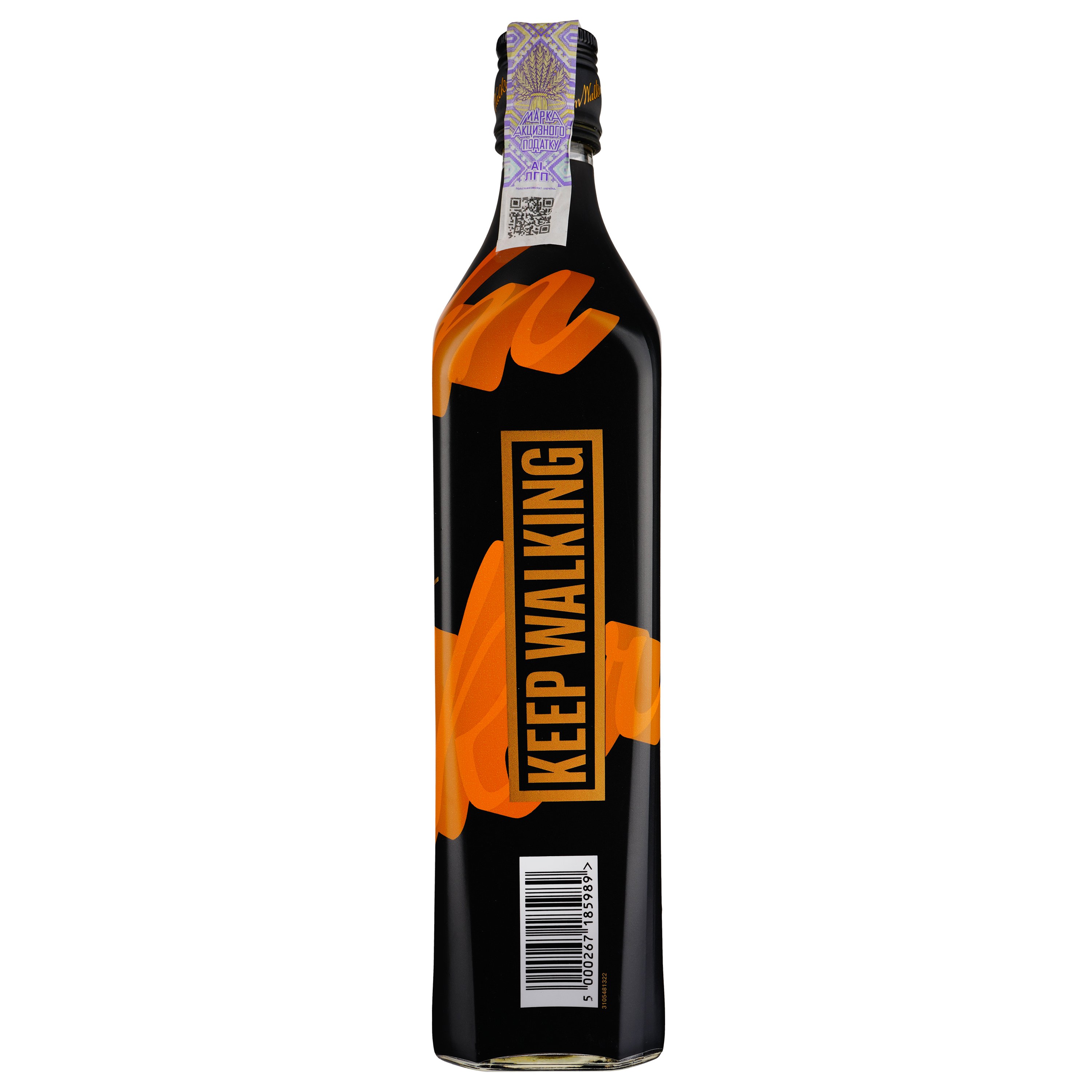 Виски Johnnie Walker Black label Icon Blended Scotch Whisky, 40%, 0,7 л - фото 3