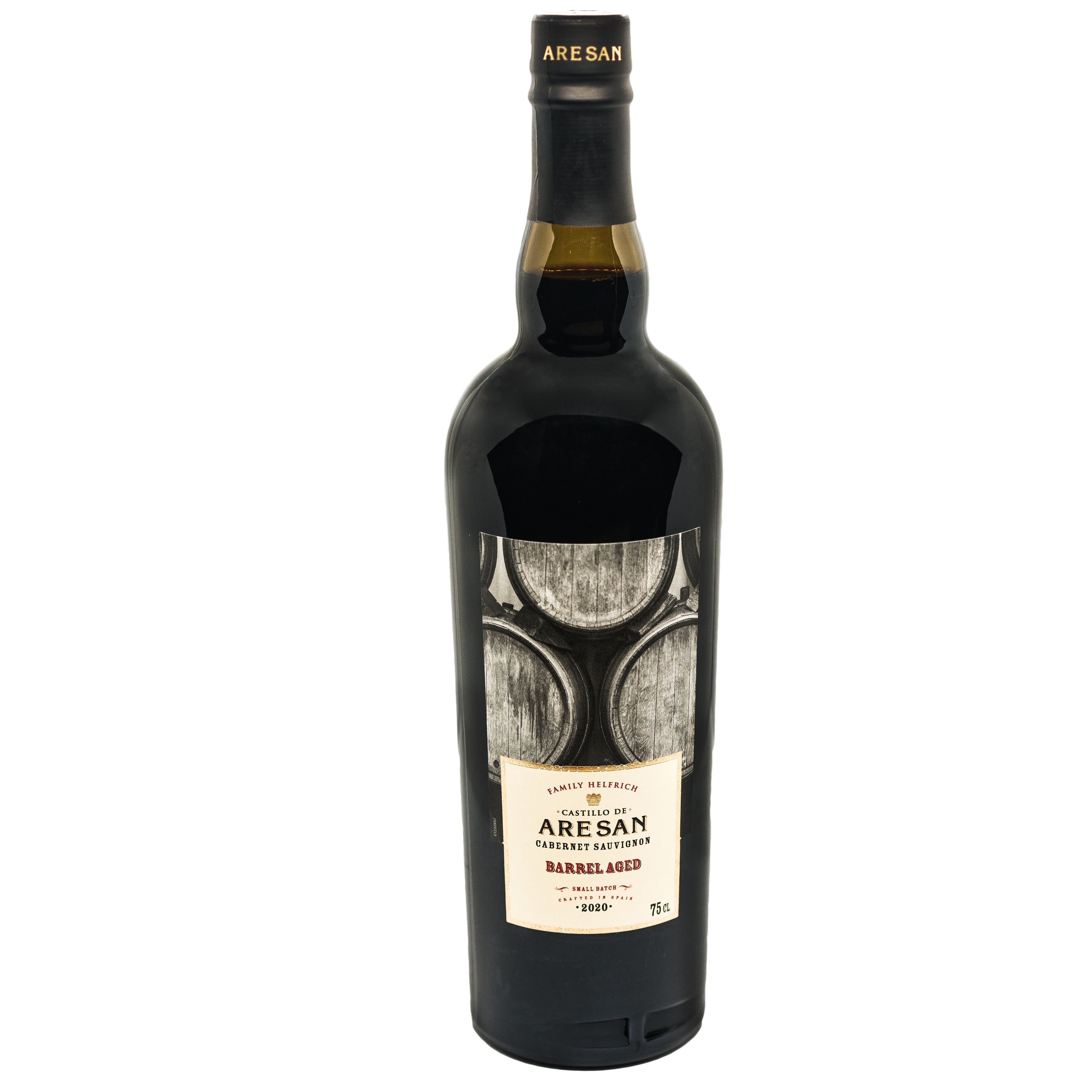Вино Castillo de Aresan Bourbon Barrel Aged, червоне, сухе, 0,75 л - фото 1