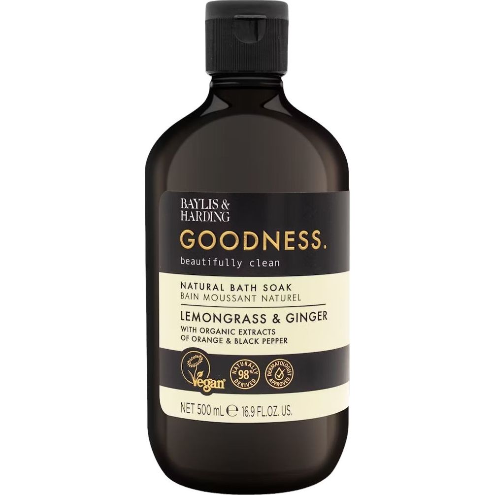 Піна для ванни Baylis & Harding Goodness Lemongrass & Ginger 500 мл - фото 1