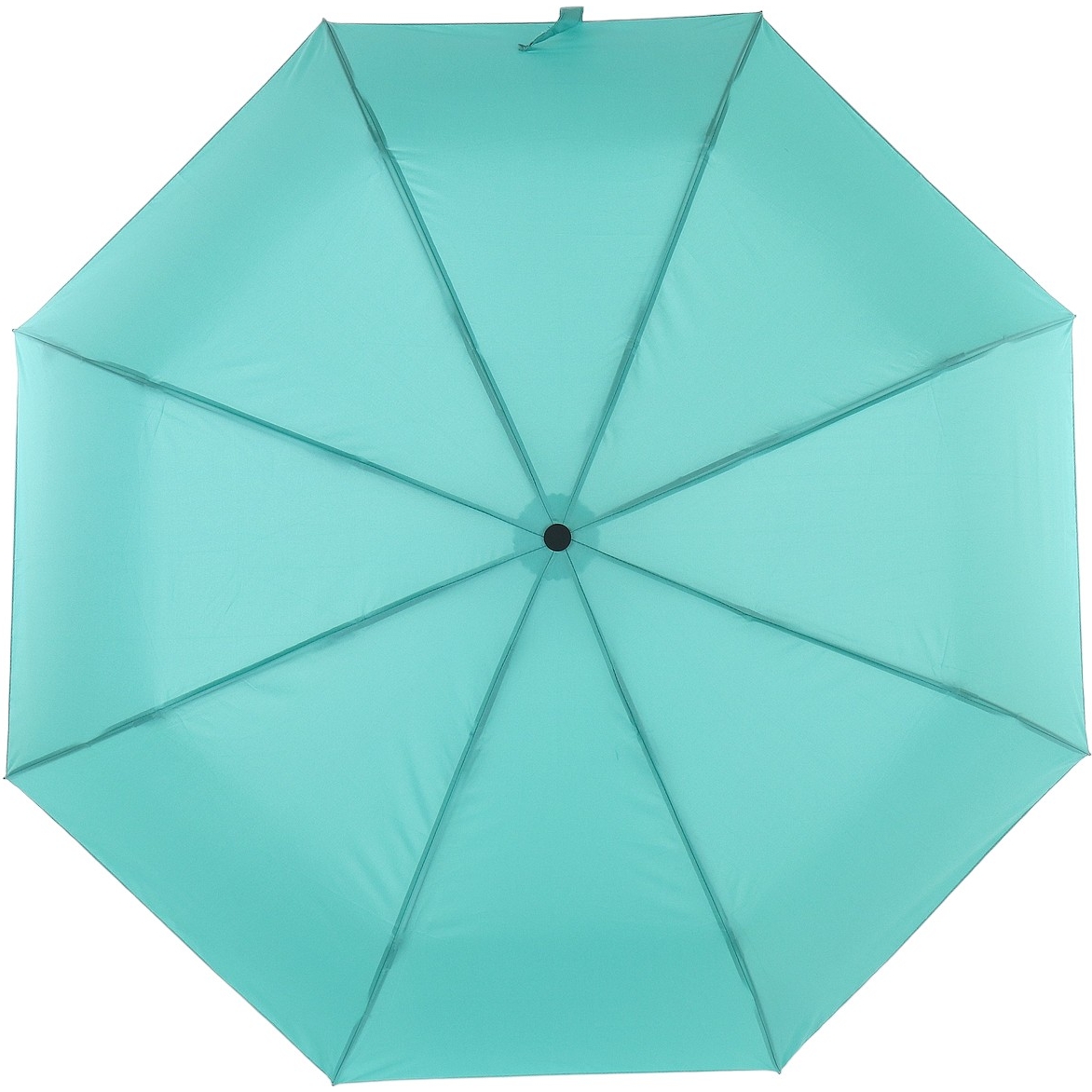 Жіноча складана парасолька напівавтомат Art Rain 98 см бірюзова - фото 1