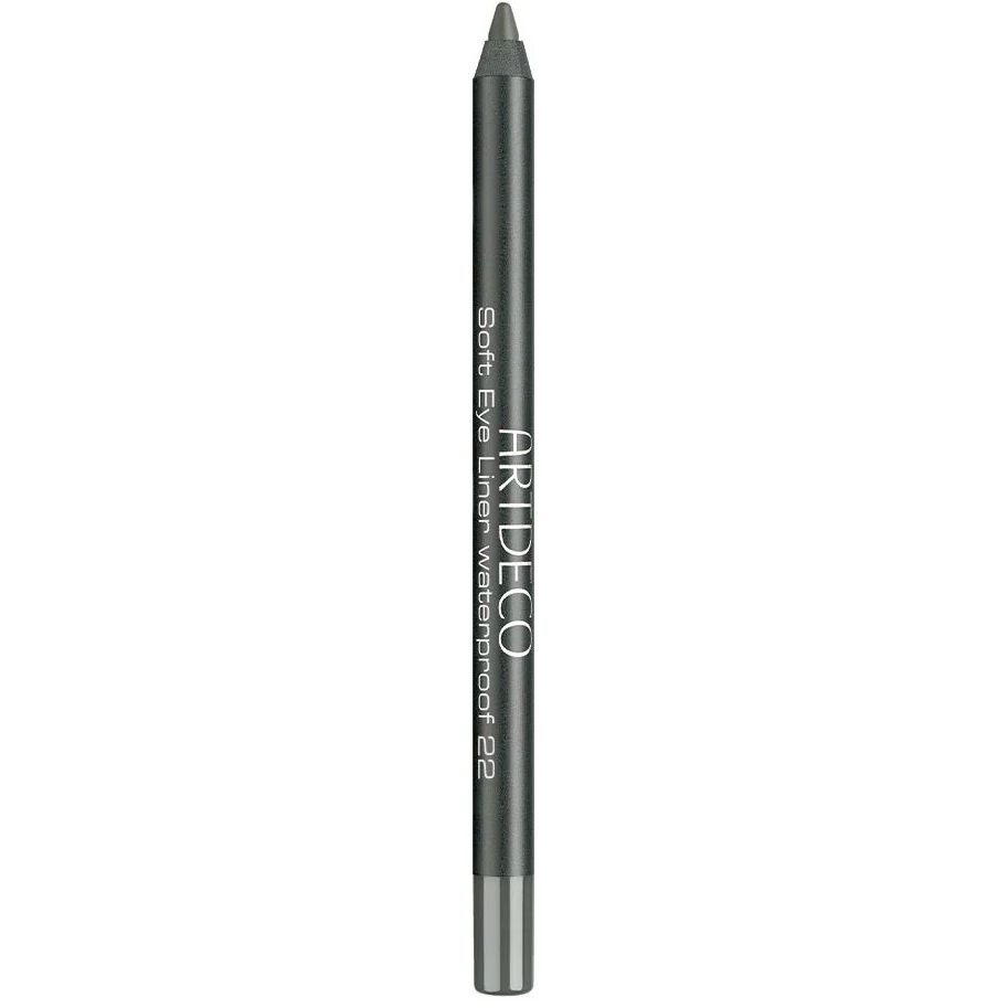 Карандаш для глаз Artdeco Soft Eye Liner Waterproof тон 22 (Dark Grey Green) 1.2 г - фото 1