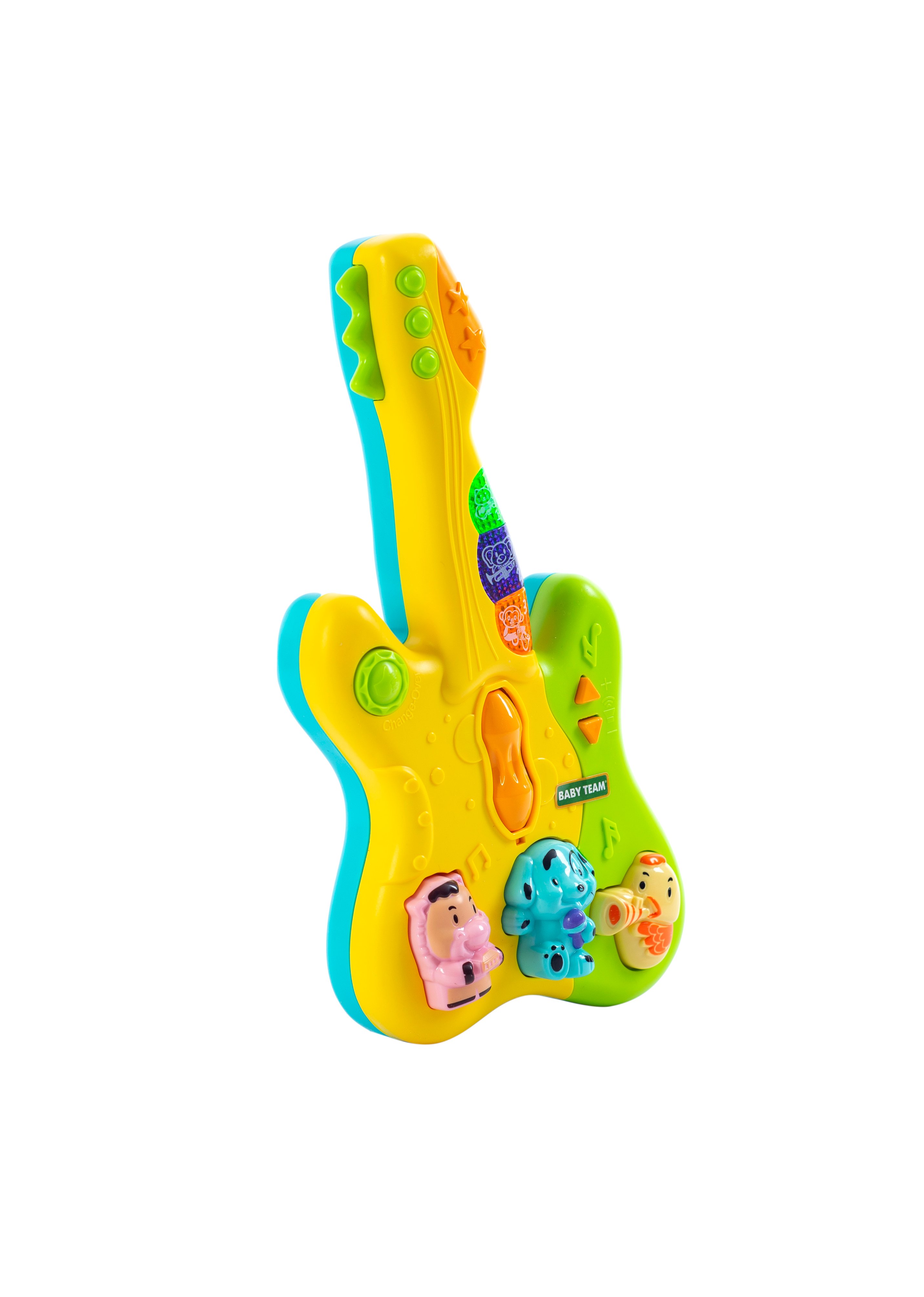Музыкальная игрушка Baby Team Гитара желтая (8644_гитара_желтая) - фото 2