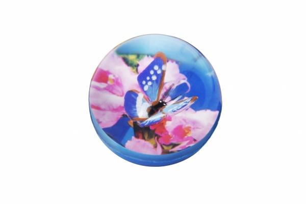 М᾽ячик-стрибунець Goki Метелик, синій (16019G-1) - фото 2