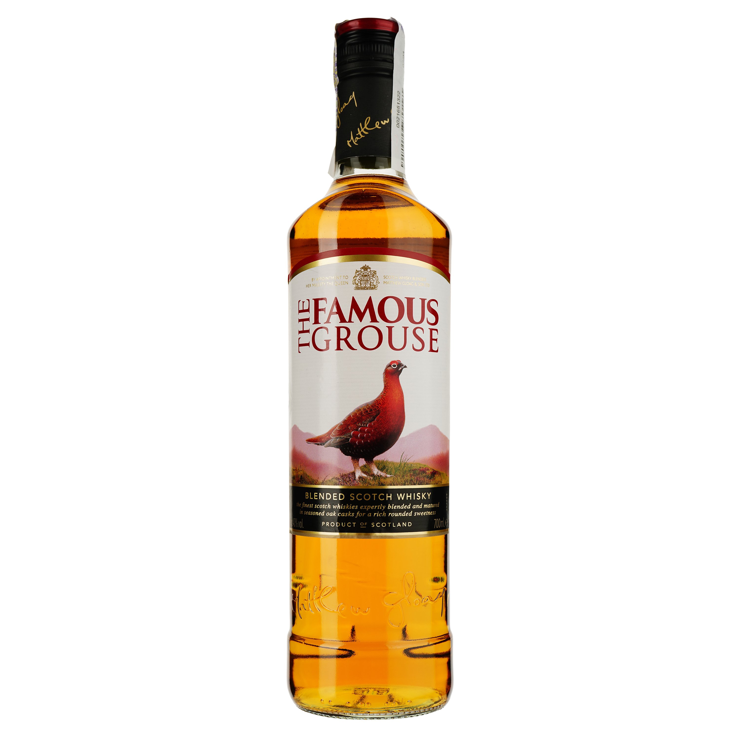 Виски Famous Grouse Blended Scotch Whisky 40% 0.7 л (89537) - фото 1