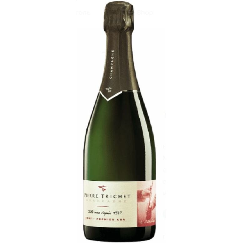 Шампанське Pierre Trichet L'Authentique Brut Champagne Premier Cru AOP біле брют 0.375 л - фото 1