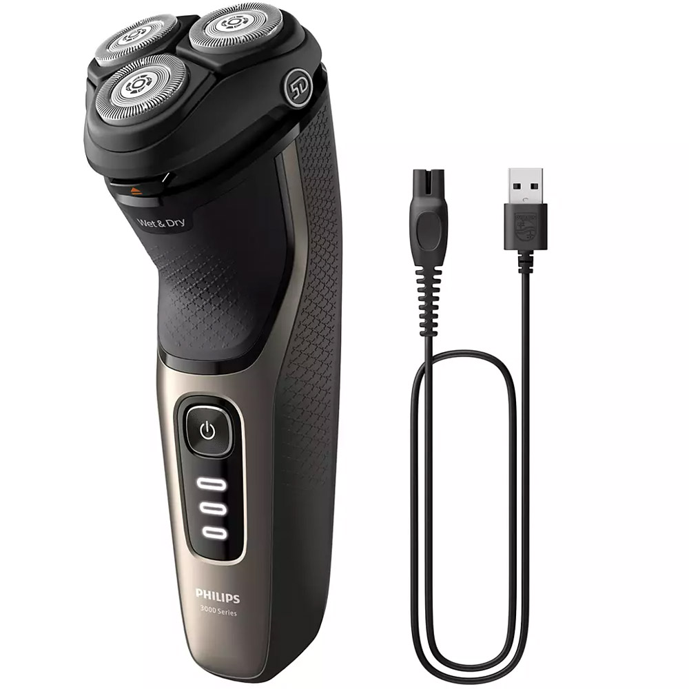 Електробритва Philips Series 3000 S3242/12, золота купити у Києві ...