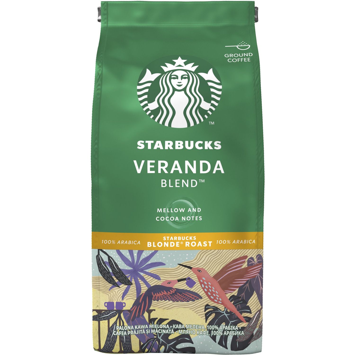 Кофе молотый Starbucks Veranda Blend арабика 200 г - фото 1