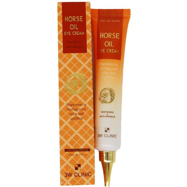 Крем для глаз 3W Clinic Horse Oil Eye Cream 40 мл - фото 1