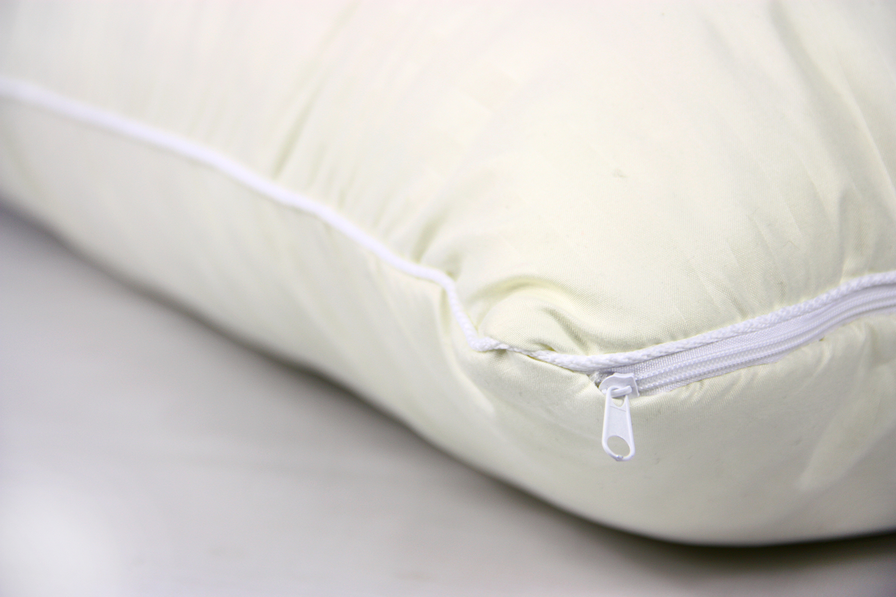 Подушка антиаллергенная LightHouse Swan Лебединый пух Mf Stripe, 70х50 см, кремовый (2200000555274) - фото 3